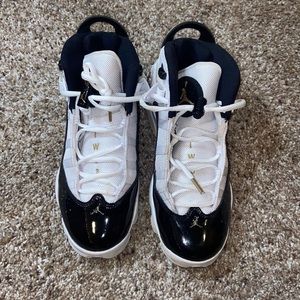 Black and white Jordan’s